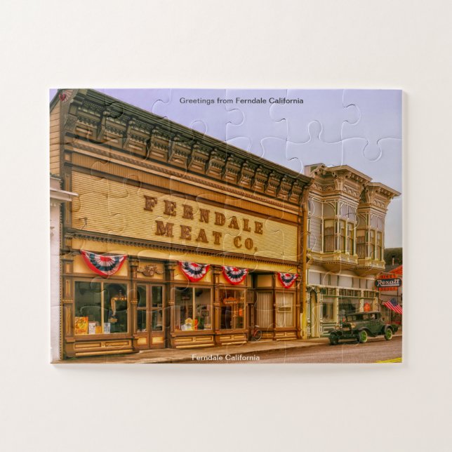 Puzzle de Ferndale Californie (Horizontal)