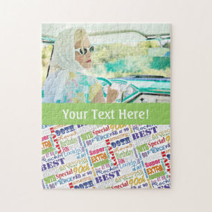 Puzzle De fête d'anniversaire cadeaux uniques et