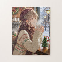 Puzzle de fille d'anime
