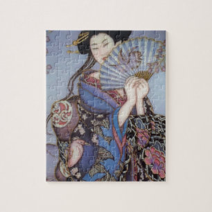 Puzzle de fille de geisha