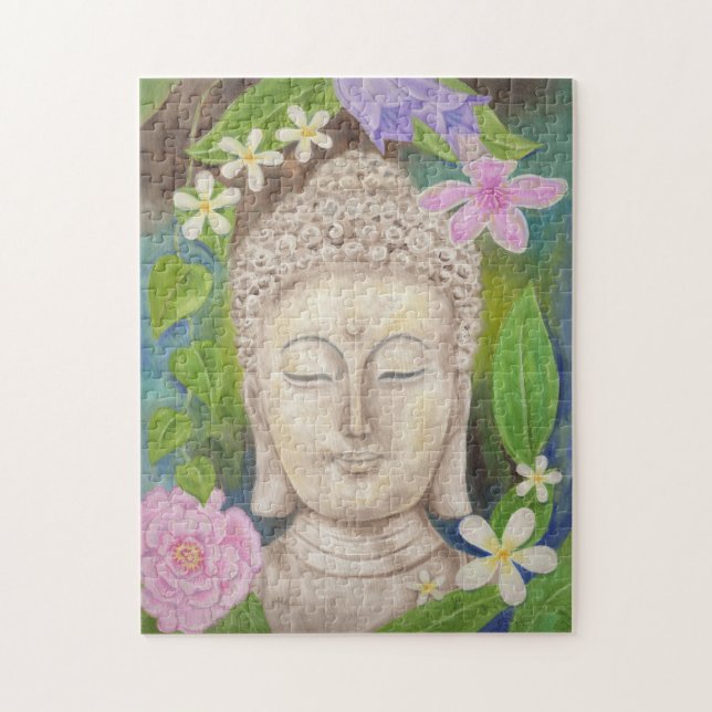 Puzzle de fleur de Bouddha (Vertical)