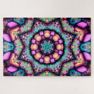 puzzle de fleurs mandala