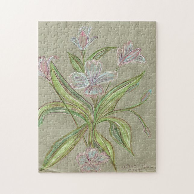 Puzzle de fleurs par Amilia (Vertical)