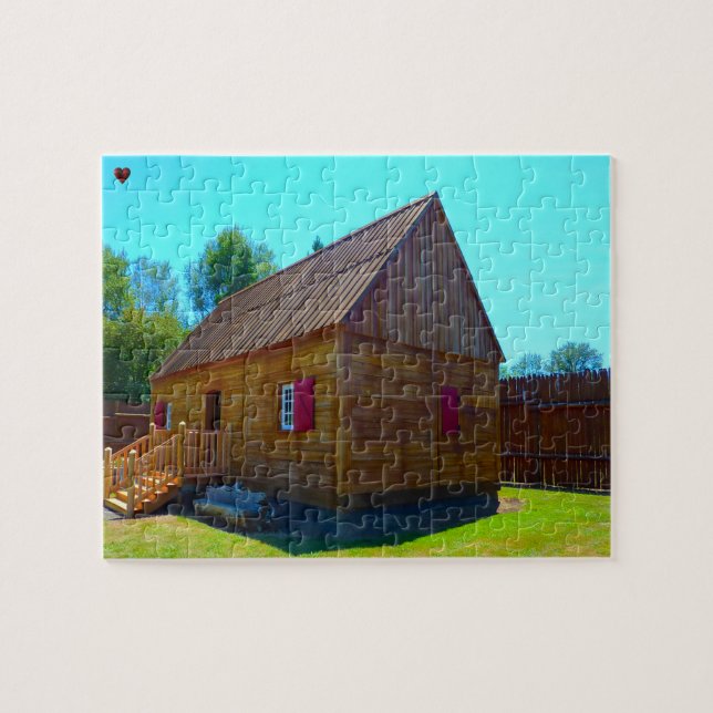 Puzzle de Fort Umpquai en Oregon (Horizontal)