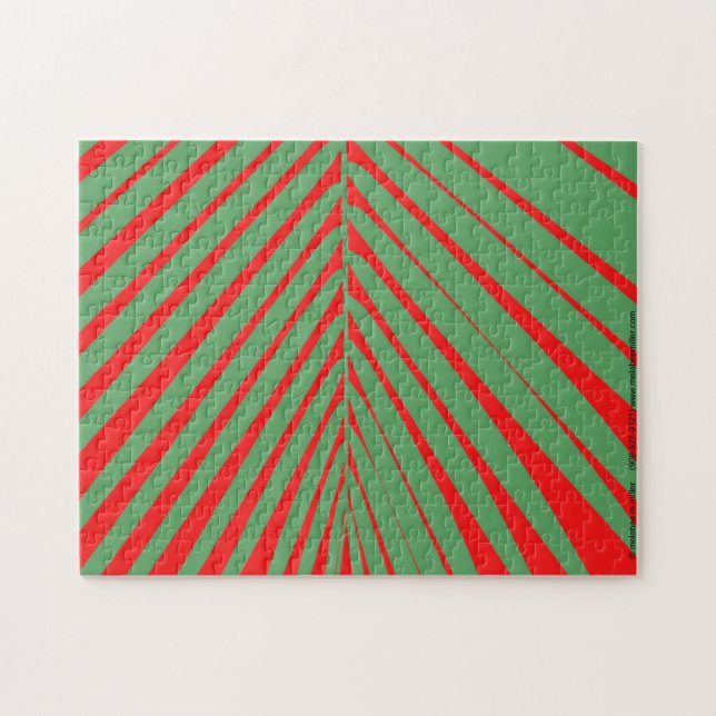 Puzzle de fronde de paume (Horizontal)