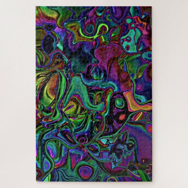 Puzzle de fusion cérébrale (Vertical)