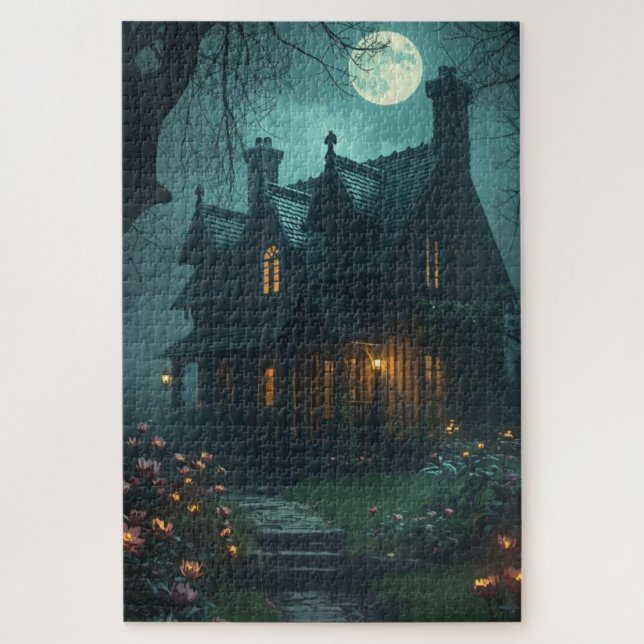 Puzzle de fusion Cottagecore gothique (Vertical)