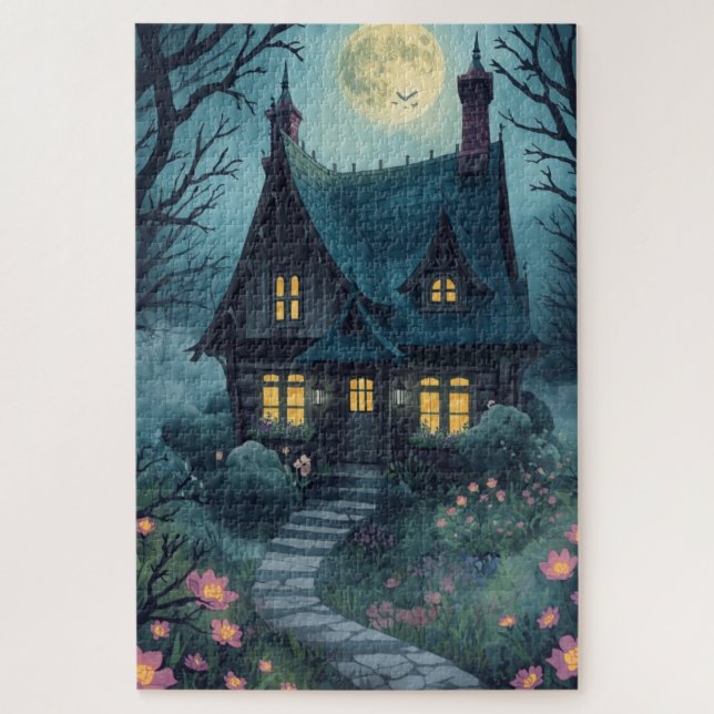 Puzzle de fusion gothique Cottagecore (Vertical)