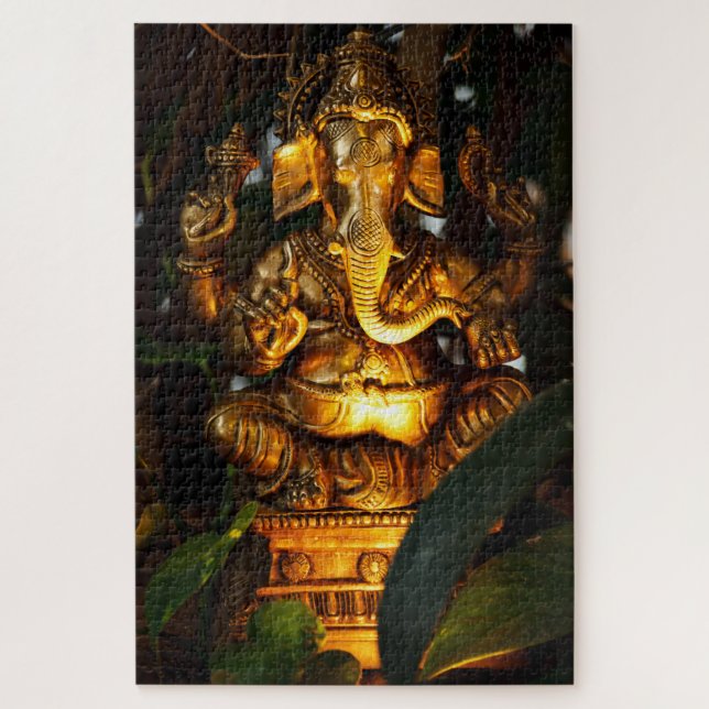 puzzle de ganesha doré (Vertical)