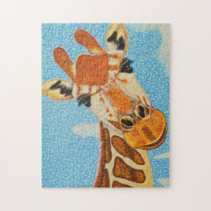 Puzzle de girafe
