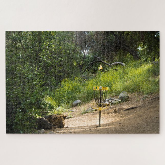 Puzzle de golf sur disque (Horizontal)