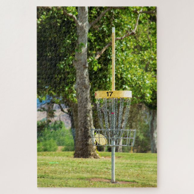 Puzzle de golf sur disque (Vertical)