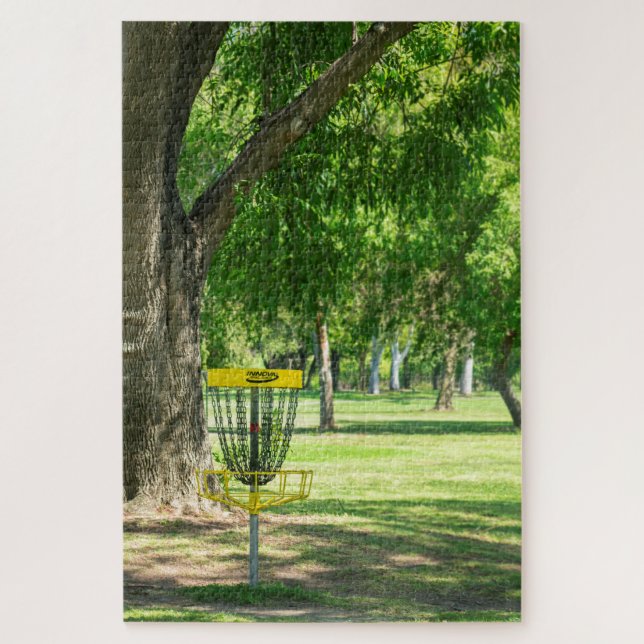 Puzzle de golf sur disque (Vertical)