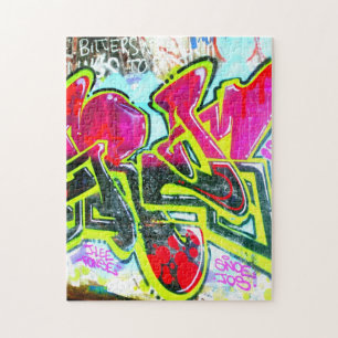 puzzle de graffiti de mur