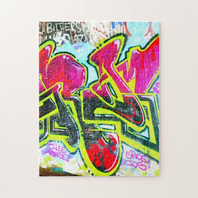 puzzle de graffiti de mur (Vertical)