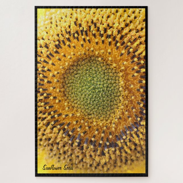 Puzzle de graines de tournesol (Vertical)