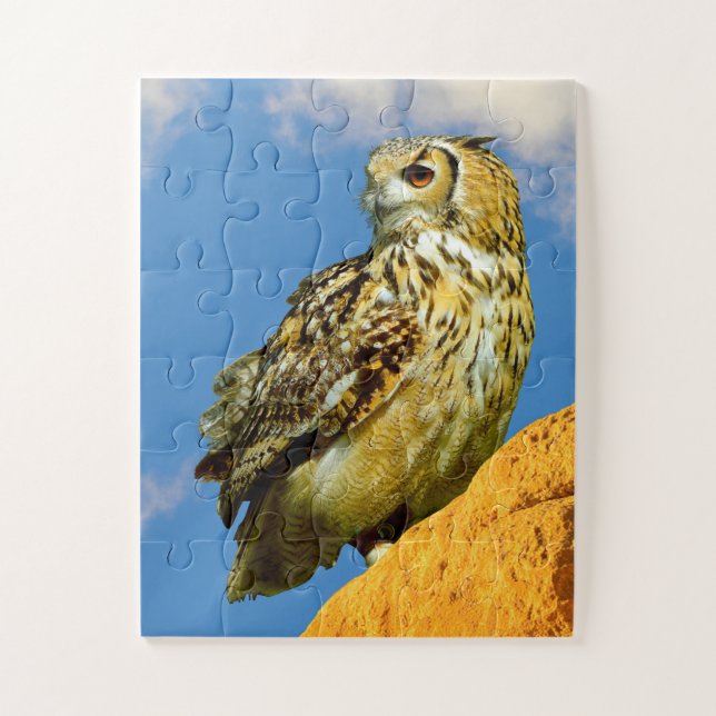 Puzzle de grand-duc d'Eurasie (Vertical)