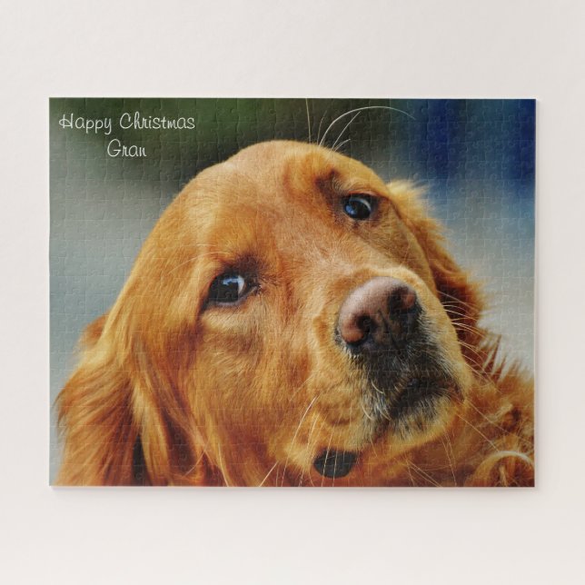 Puzzle de grand-mère de Noël (Horizontal)