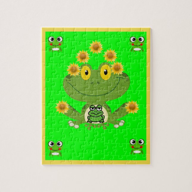 Puzzle de grenouille (Vertical)