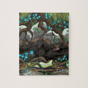 Puzzle de grenouille