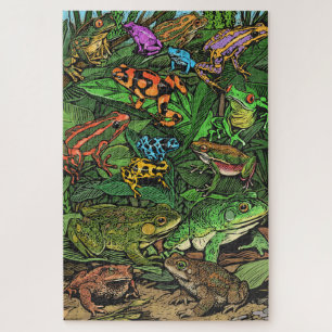 Puzzle de grenouille difficile