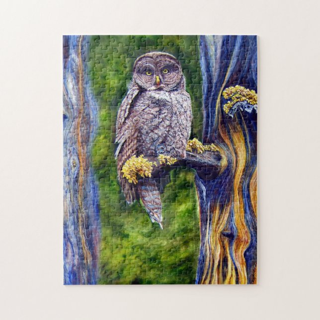 Puzzle de hibou de Whos Lookin (Vertical)