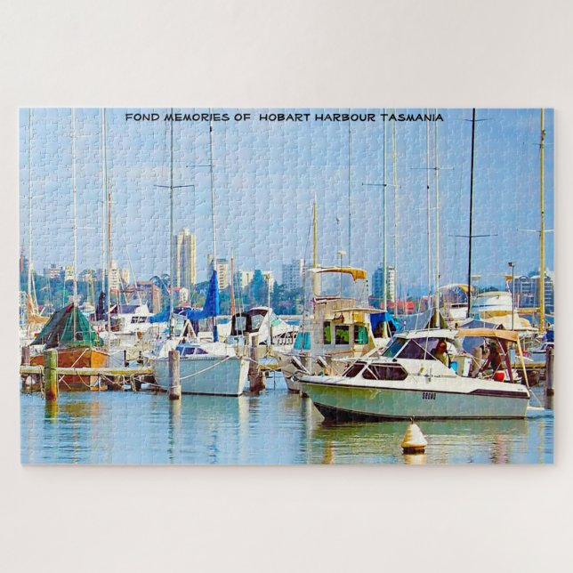 Puzzle de Hobart Harbour Tasmanie (Horizontal)