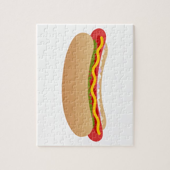 Puzzle de hot-dog (Vertical)