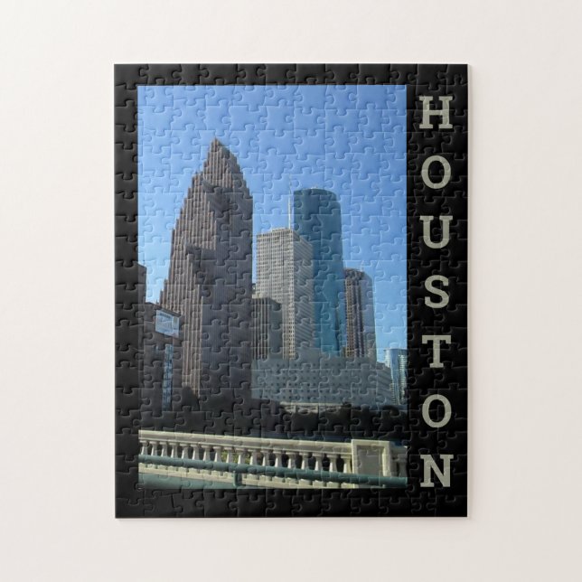 Puzzle de Houston Texas (Vertical)