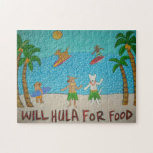 Puzzle de Hula Dogs