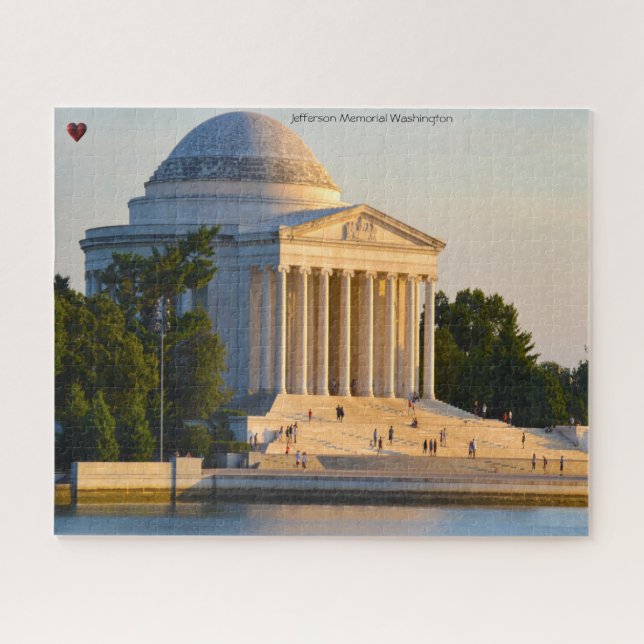 Puzzle de Jefferson Memorial Washington (Horizontal)