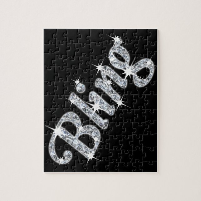 Puzzle de Jig avec design de faux diamant (Vertical)