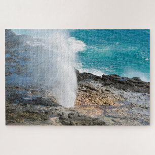 Puzzle de Kauai Aqua Ocean Spouting Horn Poipu