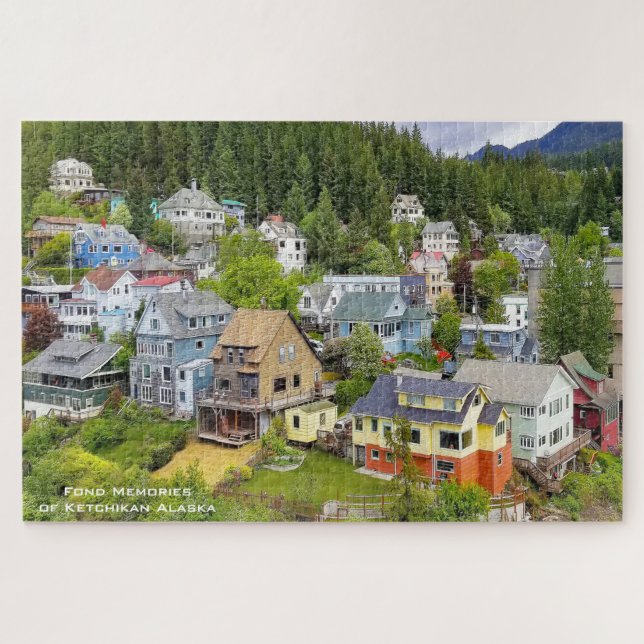 Puzzle de Ketchikan Alaska (Horizontal)