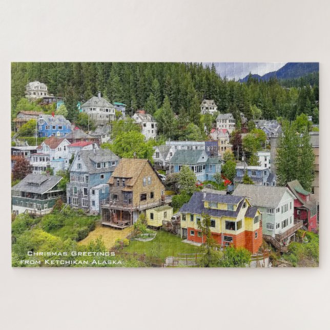 Puzzle de Ketchikan en Alaska (Horizontal)