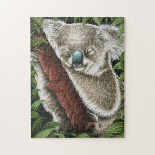 Puzzle de koala de sommeil