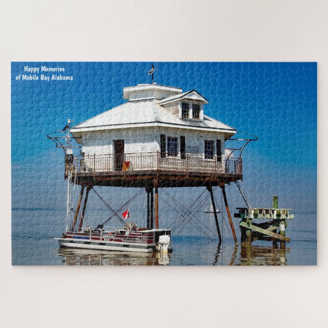 Puzzle de la baie mobile de l'Alabama (Horizontal)
