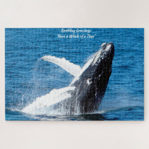 Puzzle de la baleine à bosse d'Alaska