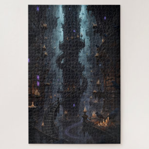 Puzzle de la bibliothèque infinie antique – 1014 p