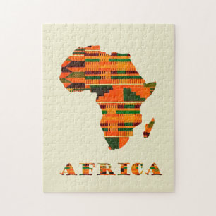 Puzzle de la carte africaine