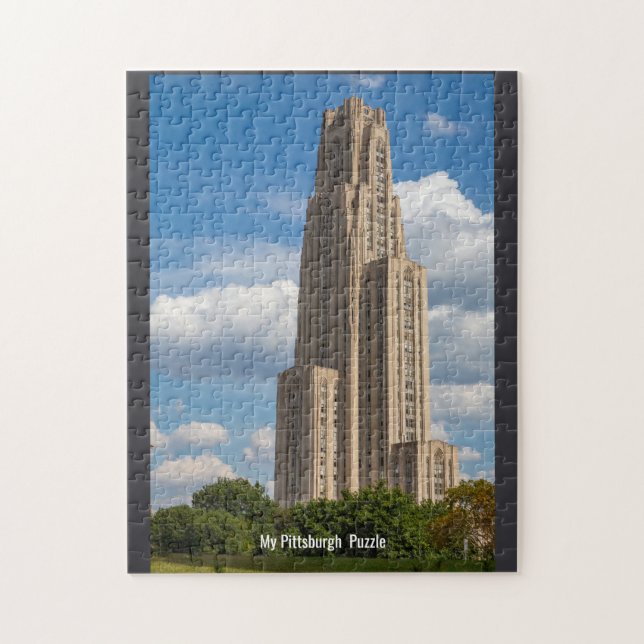 Puzzle de la cathédrale de l'apprentissage de Pitt (Vertical)
