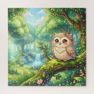 Puzzle de la chouette de la forêt