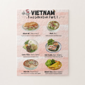 Puzzle de la collection alimentaire du Vietnam