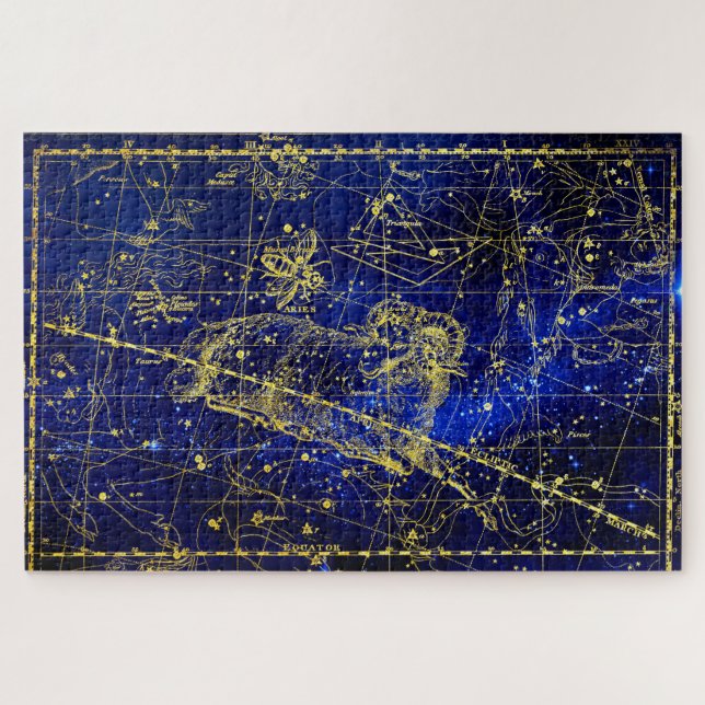 Puzzle de la constellation Aires de Jigsaws (Horizontal)