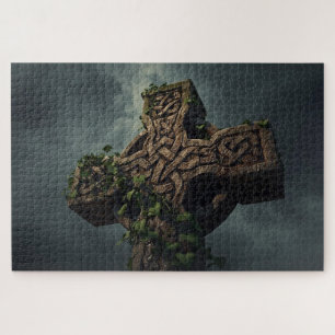 Puzzle de la Croix Celtique en Entrelacs