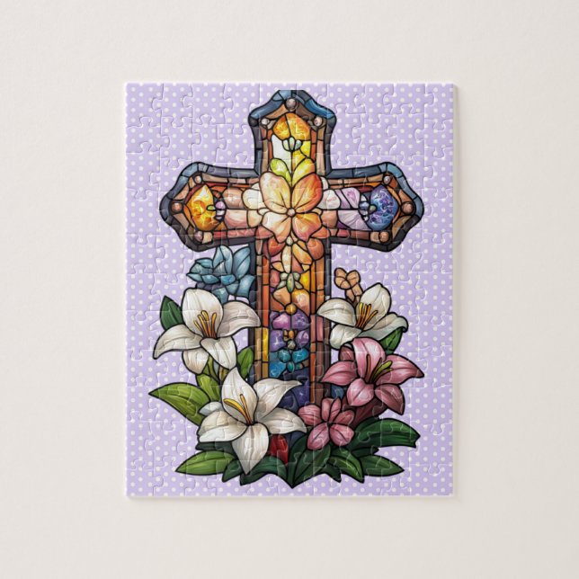 Puzzle de la Croix de Pâques (Vertical)