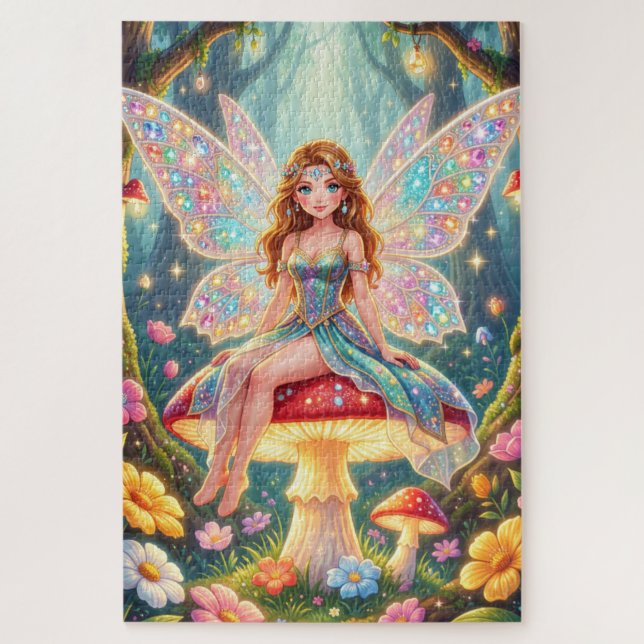 Puzzle de la fée enchantée (Vertical)