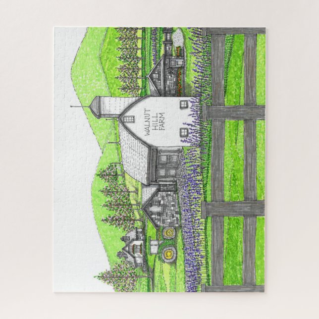 Puzzle de la ferme Walnut Hill (Vertical)