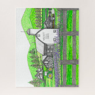 Puzzle de la ferme Walnut Hill original tiré à la