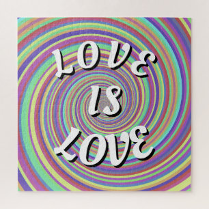 Puzzle de la fierté Love Is Love